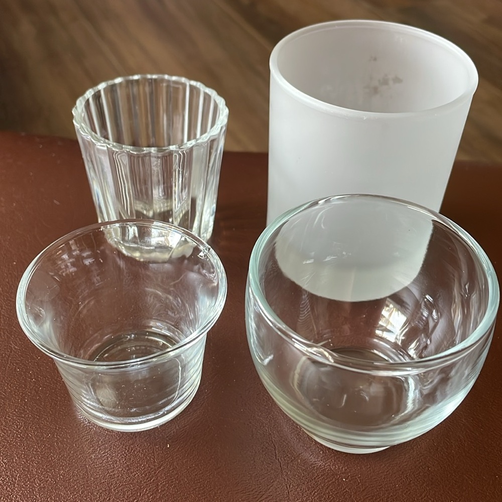 Bundle of 4 candle holders